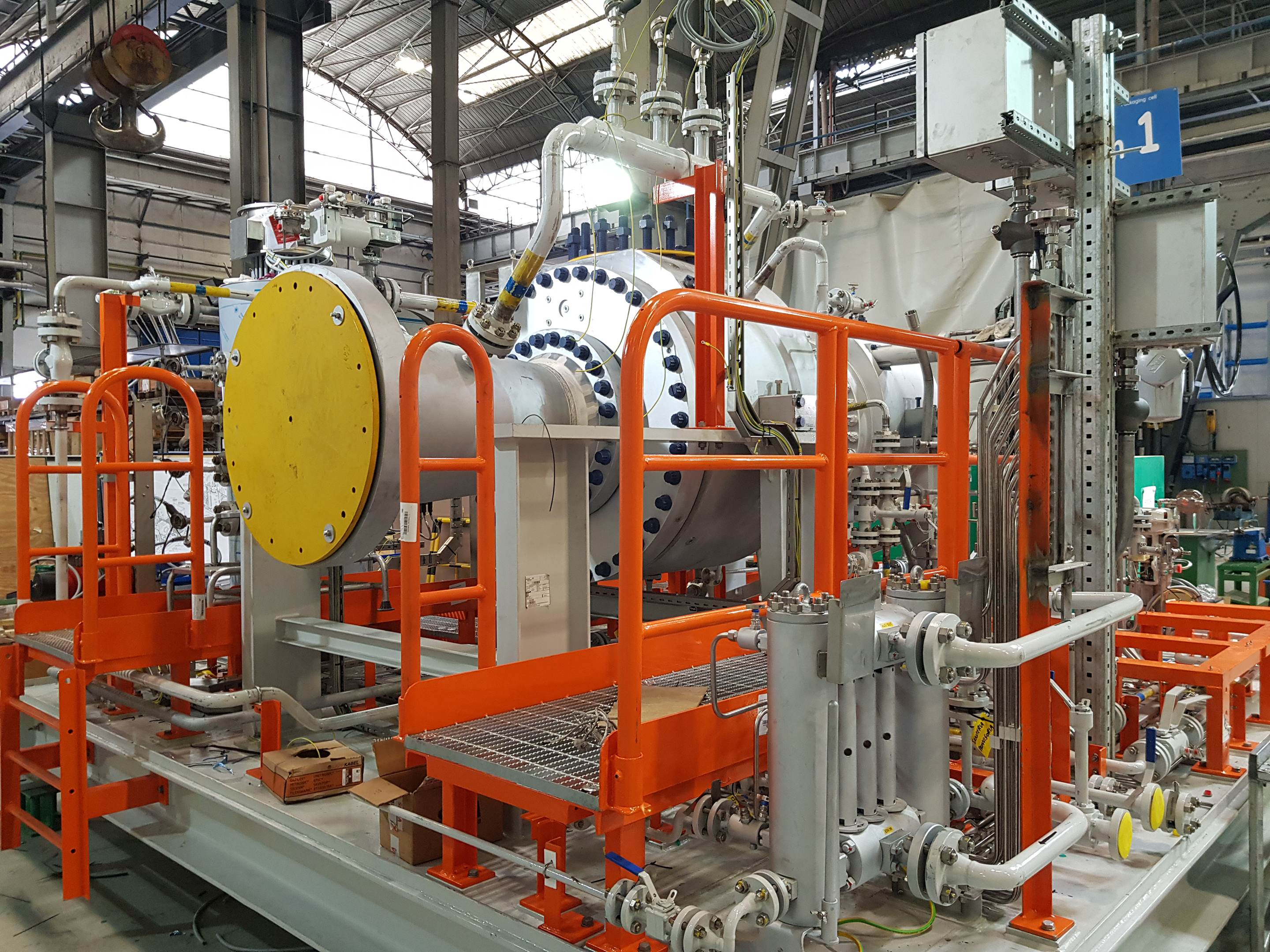 Compact, lightweight, oil-free expander-compressors for North Sea platform 2