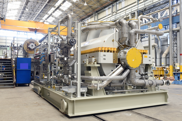 在佛188金宝搏网站多少罗伦萨工厂生产的用于液化天然气应用的贝克休斯离心压缩机